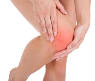 The type of pain in the knee